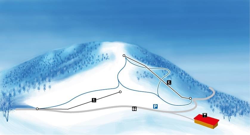 Alpe di Neggia trail map