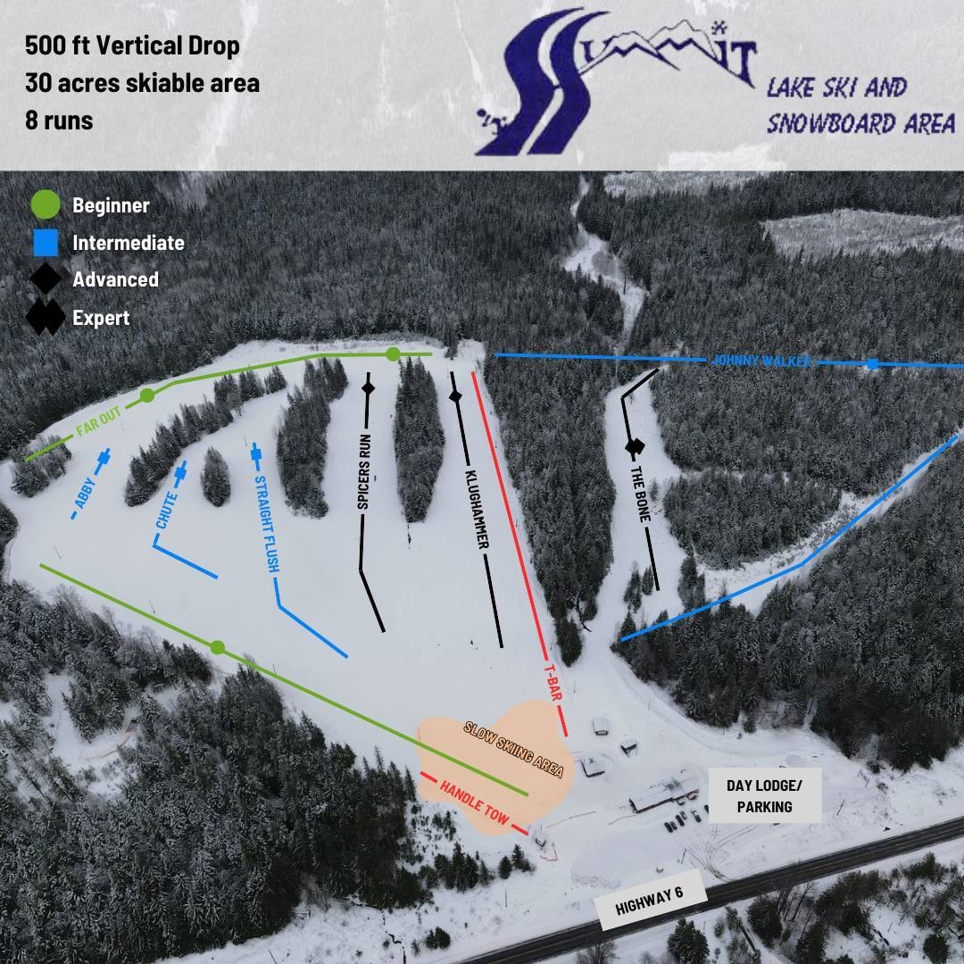 Summit Lake – Nakusp trail map