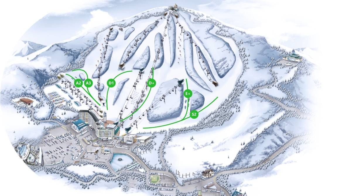 Welli Hilli Park trail map