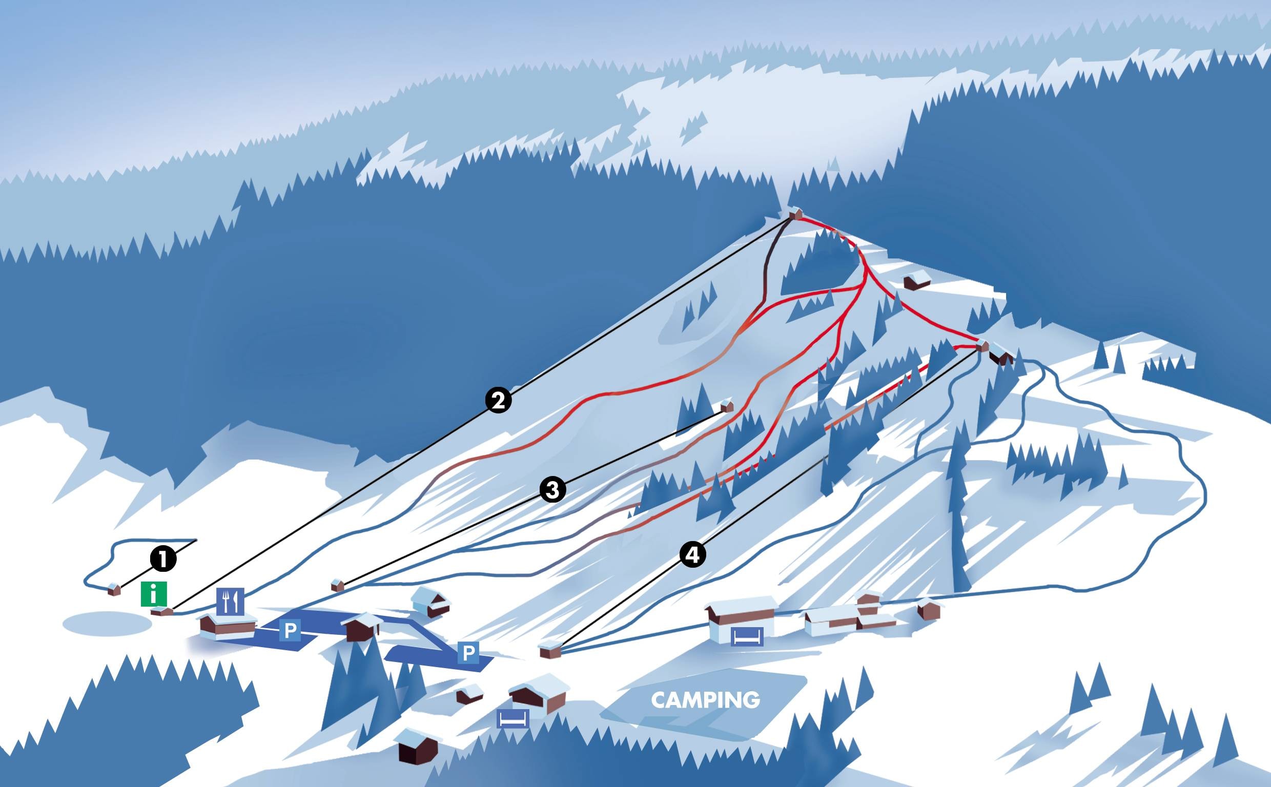 Hochlitten – Riefensberg trail map