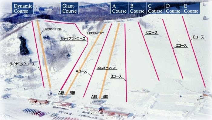 Haginoyama Shimin trail map