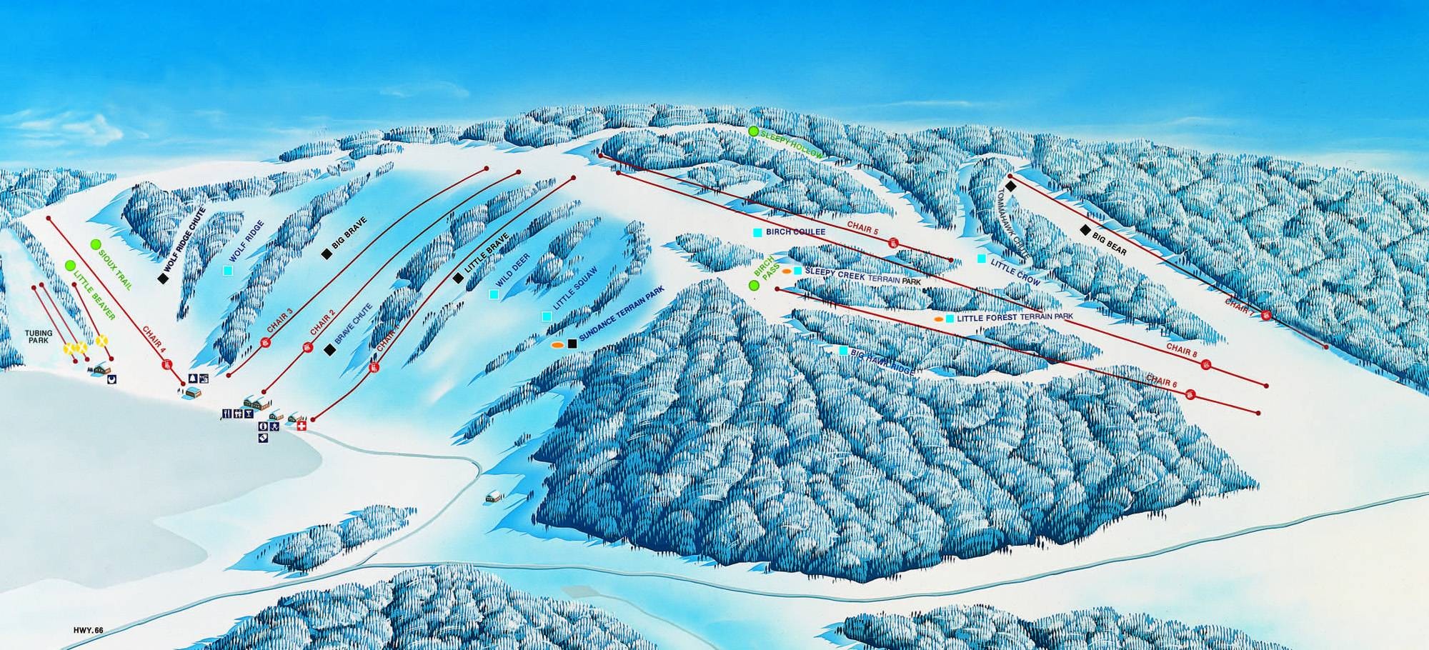 Mt. Kato trail map
