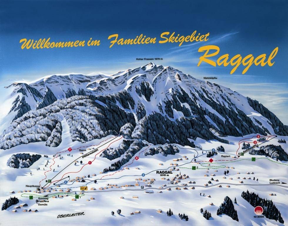 Raggal trail map