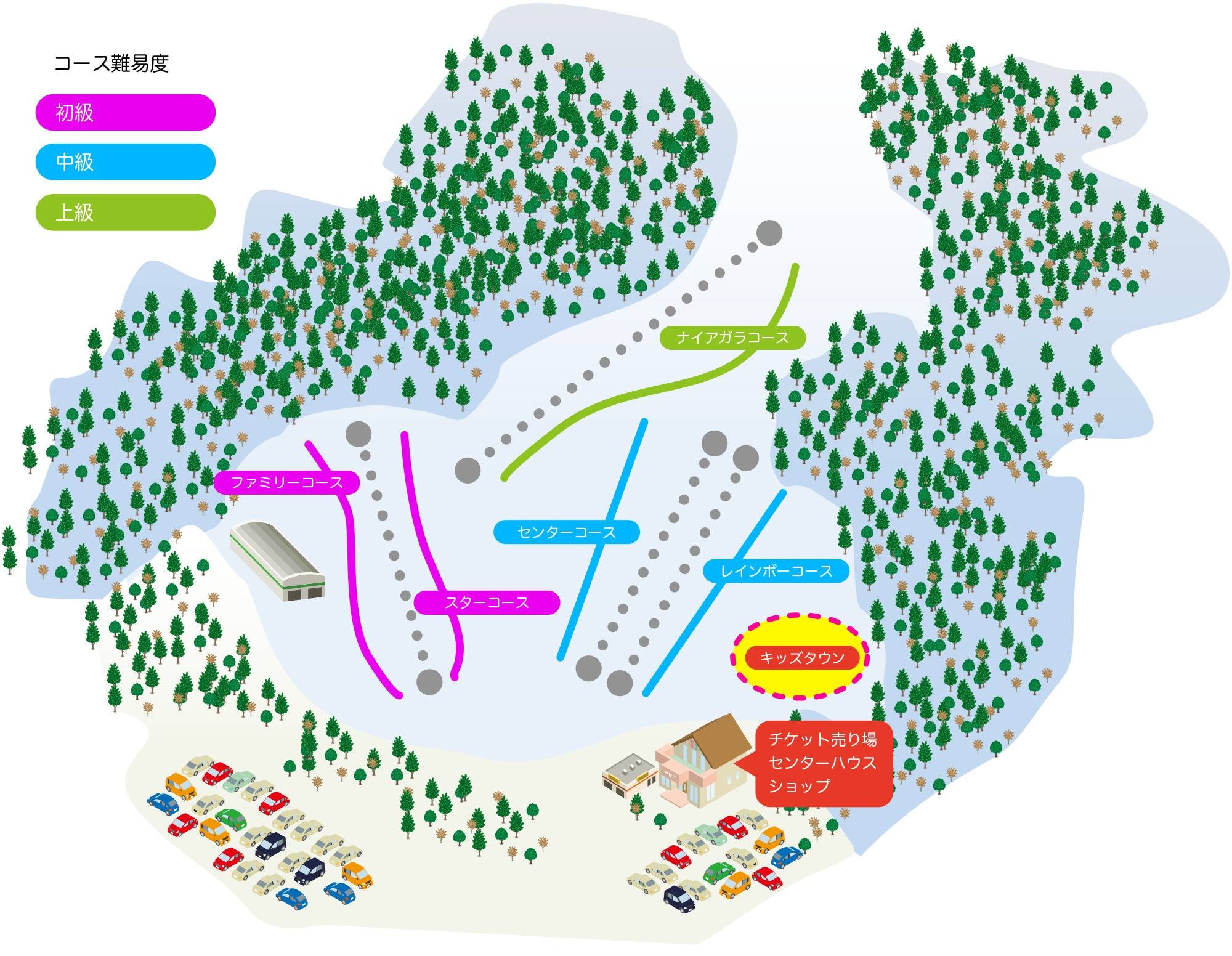 Kamui Misaka trail map
