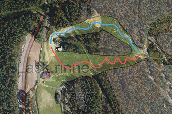 Paloisvuori – Iisalmi trail map