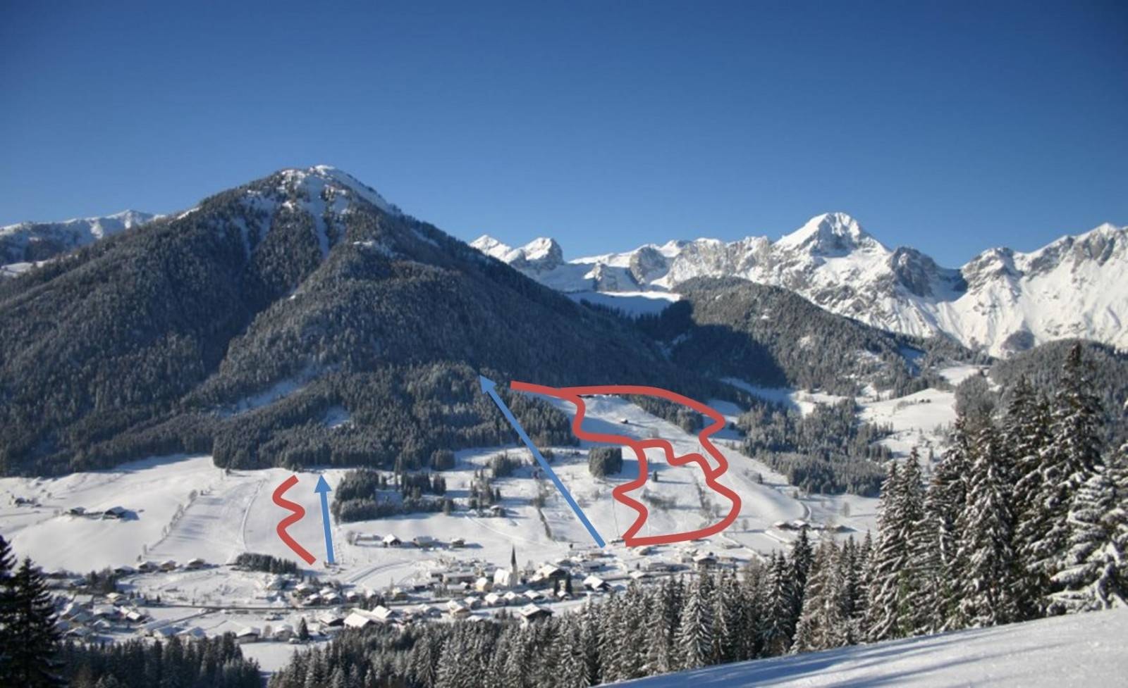 St. Martin im Tennengebirge trail map