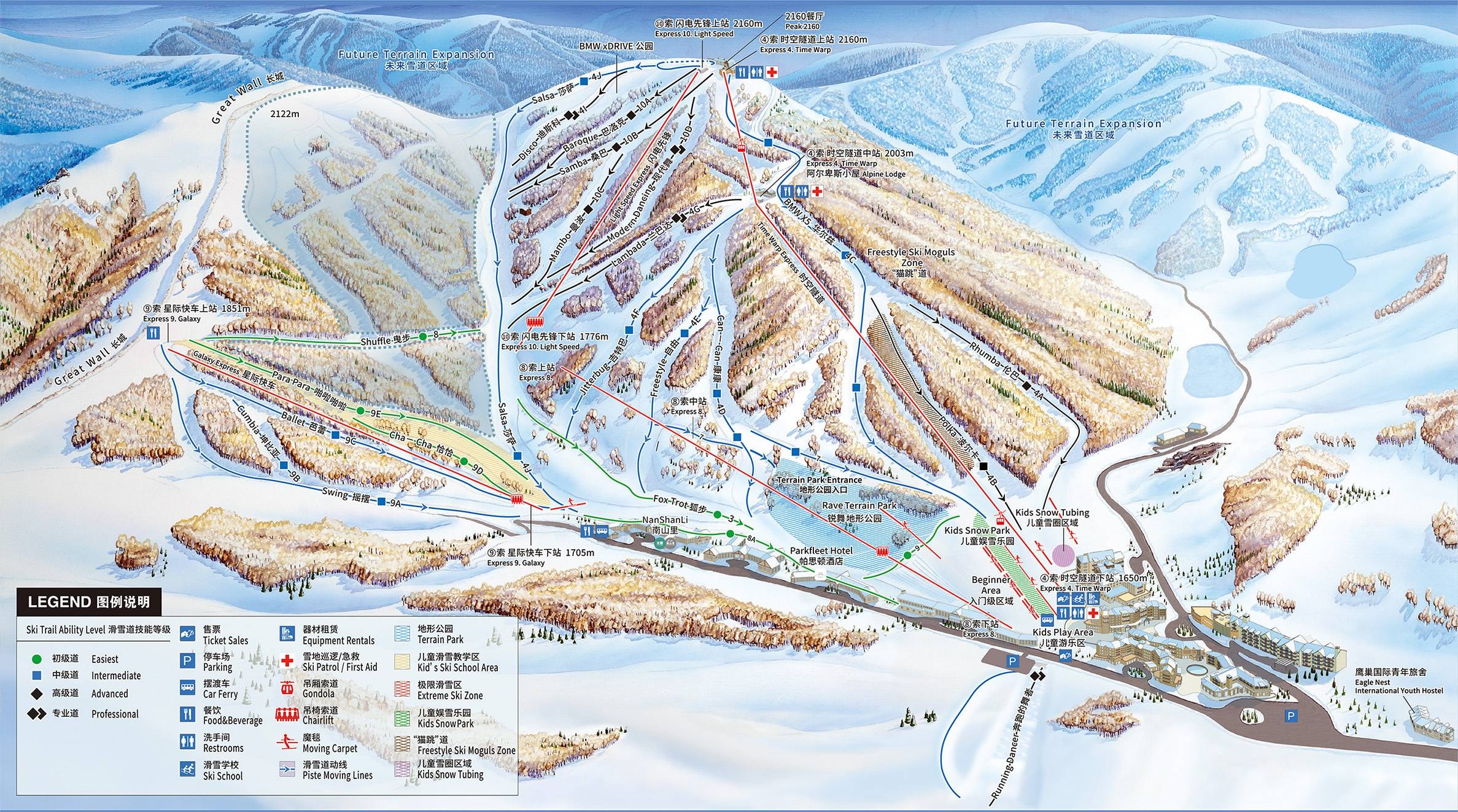 Thaiwoo trail map