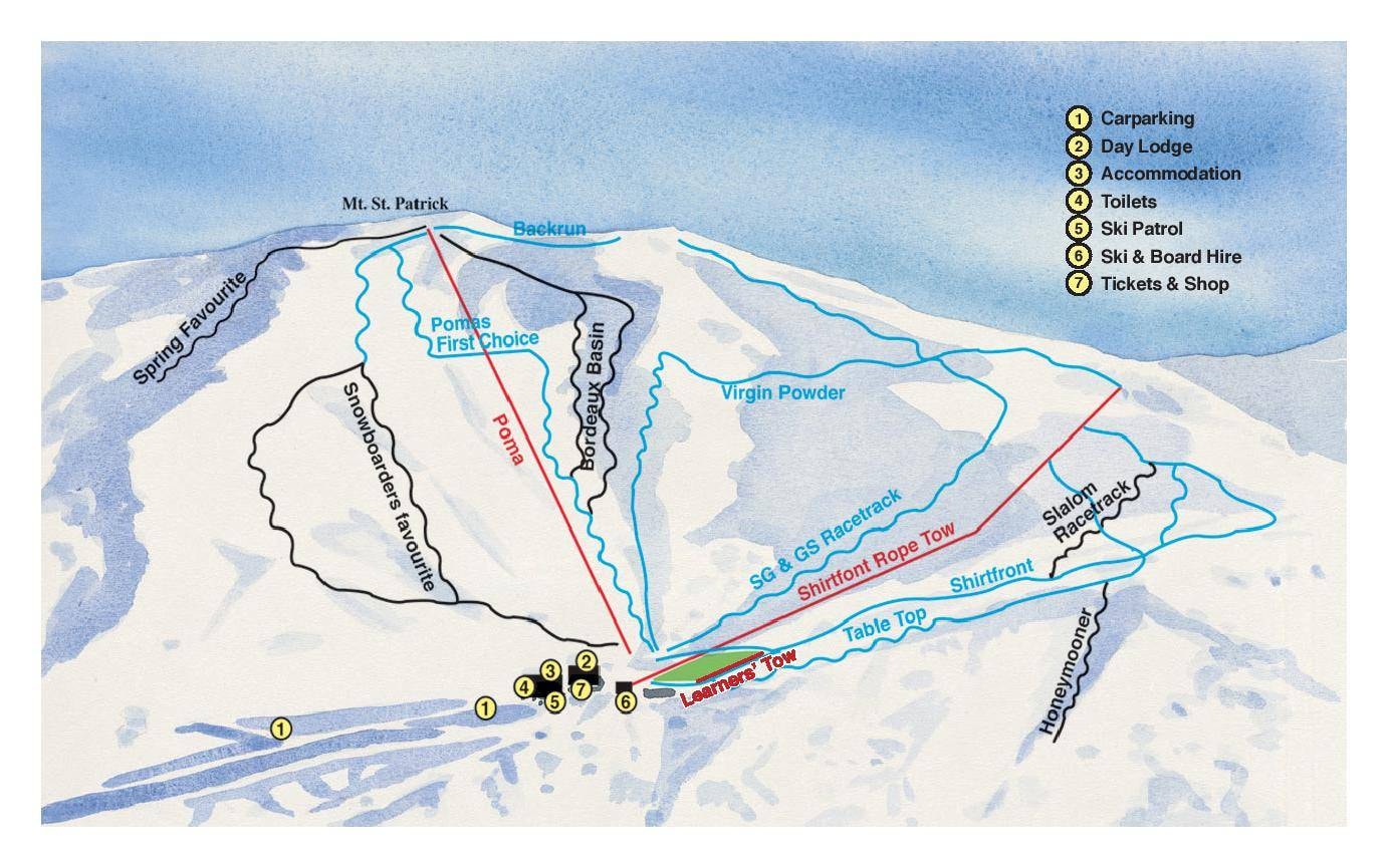 Hanmer Springs trail map