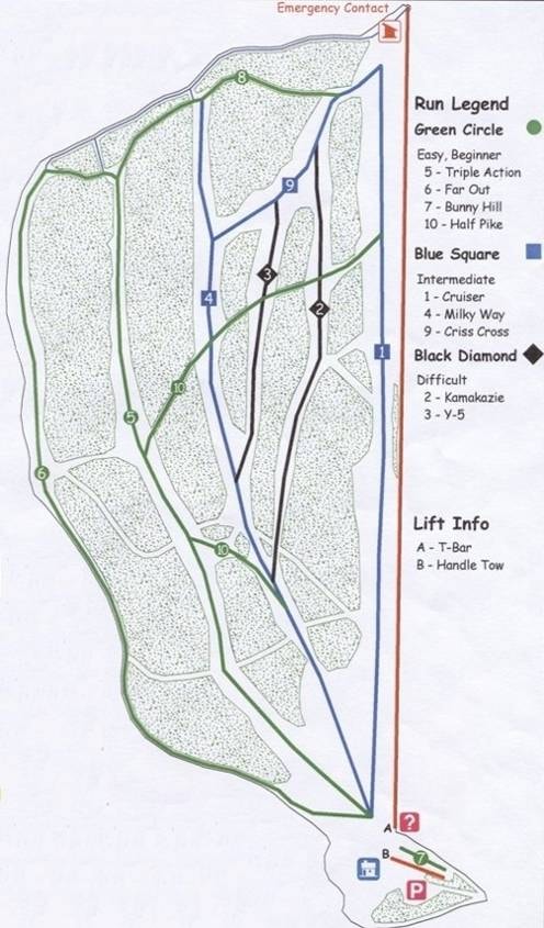 Clearwater trail map