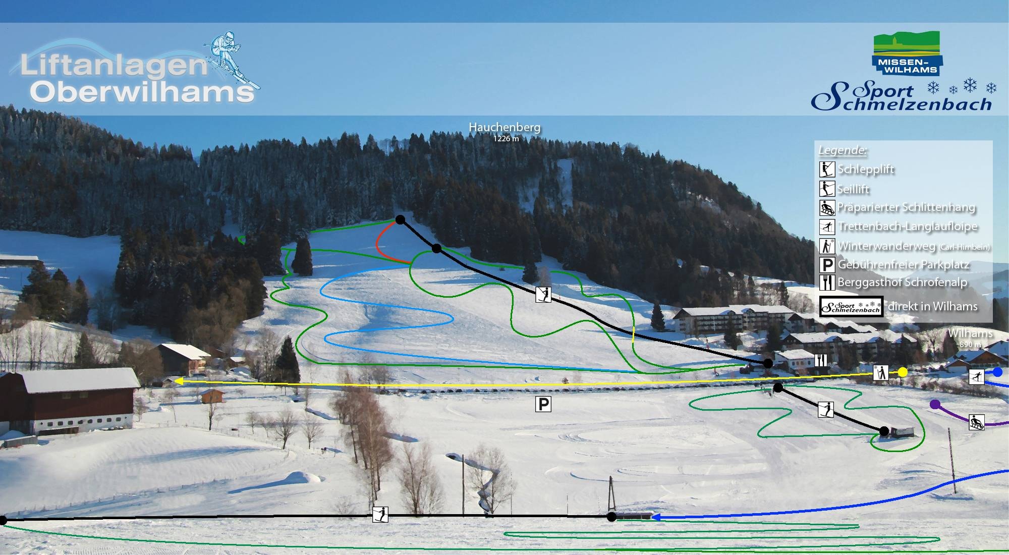 Oberwilhams – Missen-Wilhams trail map