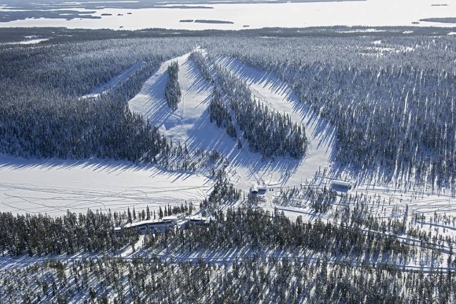 Kirikeskus trail map