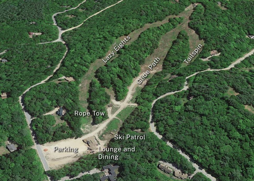 Campton Mountain trail map