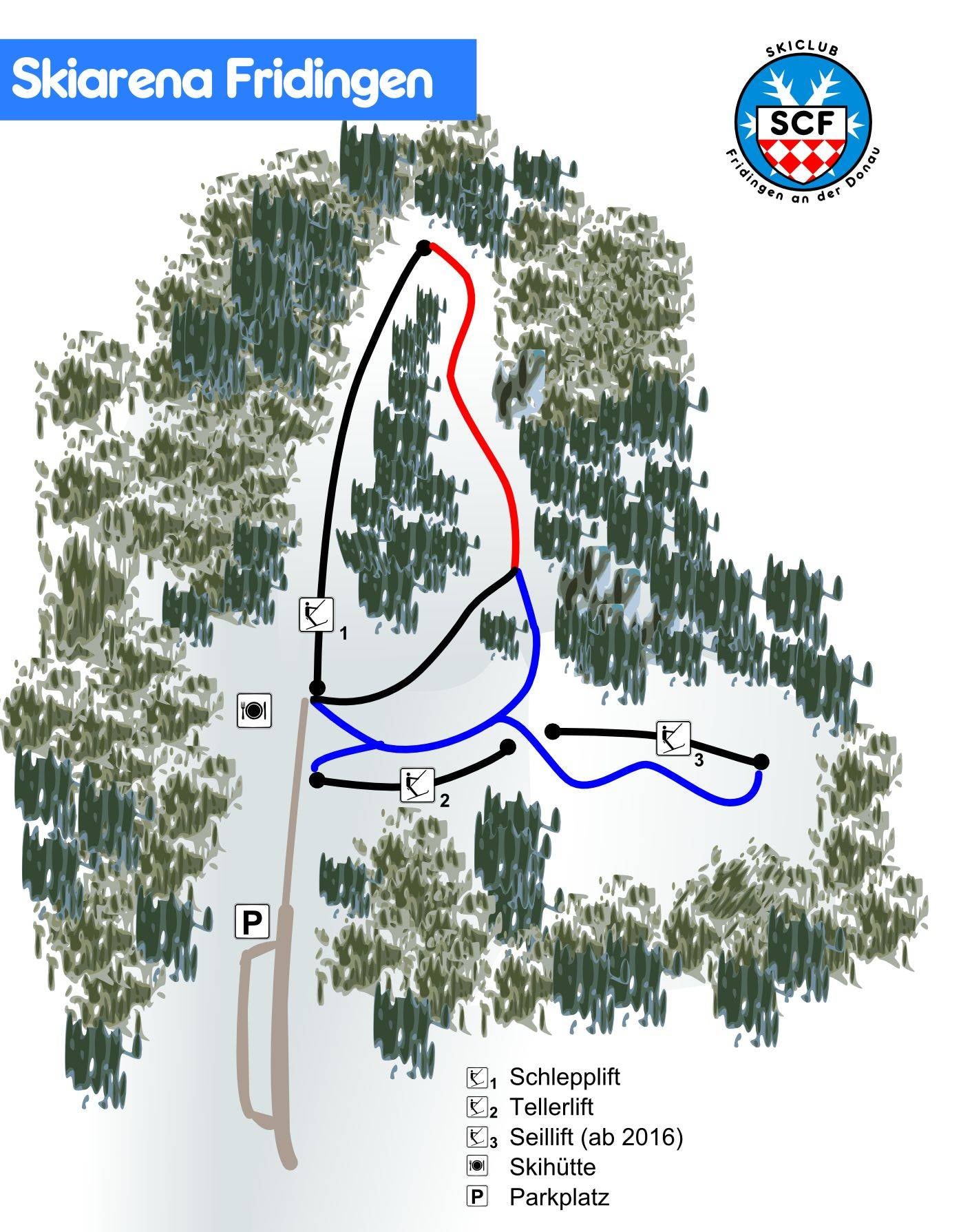 Antoni – Fridingen an der Donau trail map