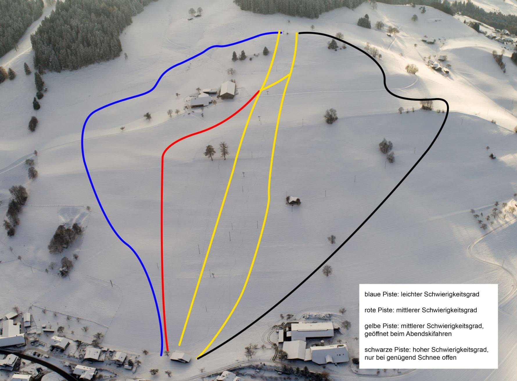 Homberg trail map