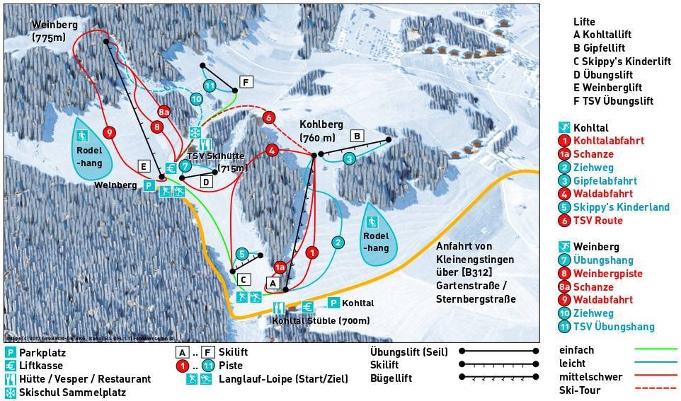 Engstingen trail map