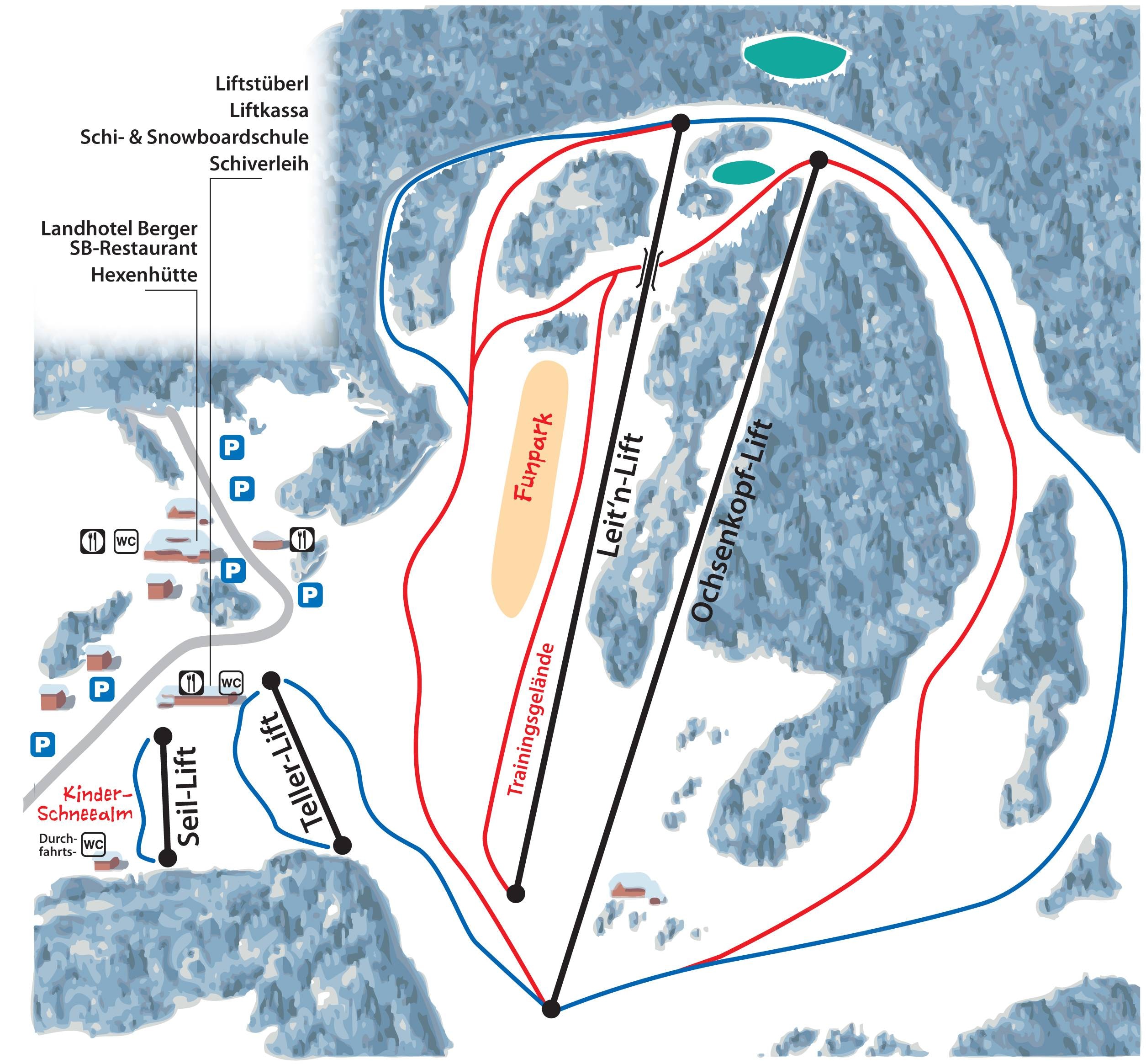St. Jakob im Walde trail map