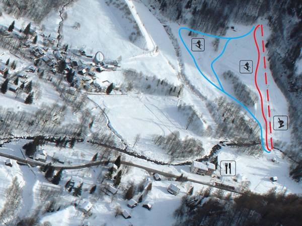 Mogno trail map