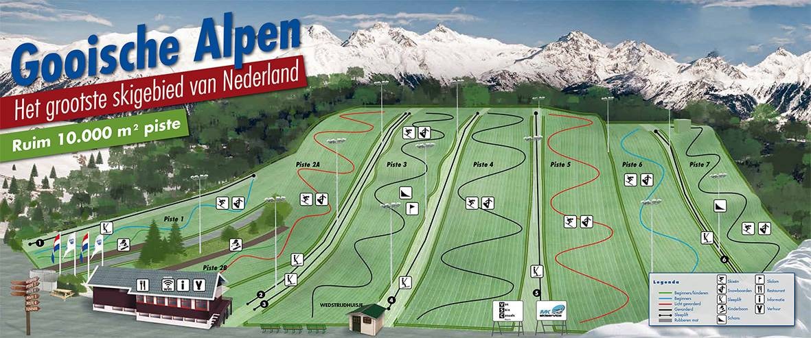 Dry slopes Wolfskamer trail map