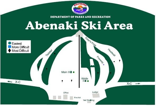 Abenaki trail map
