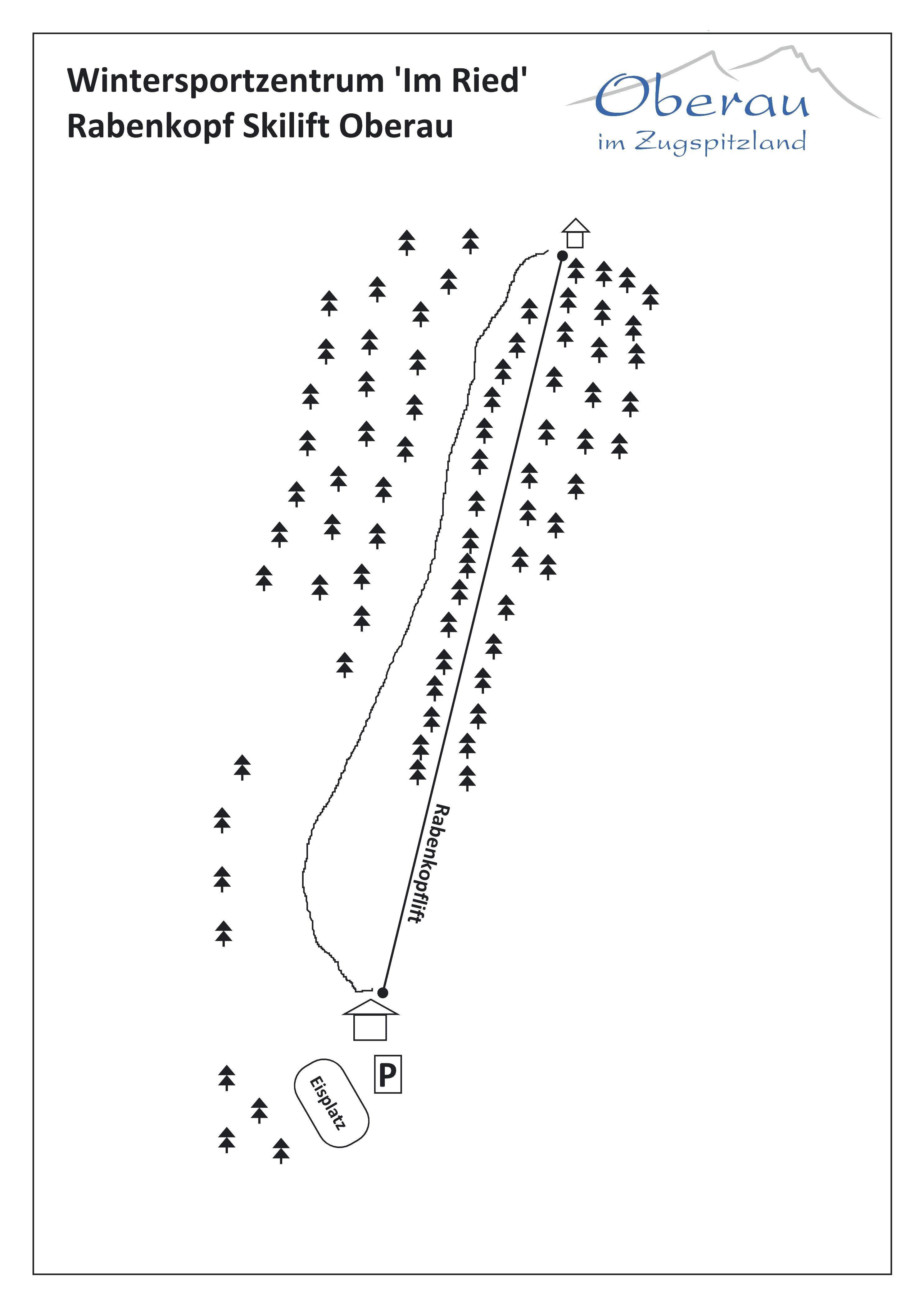Rabenkopf – Oberau trail map