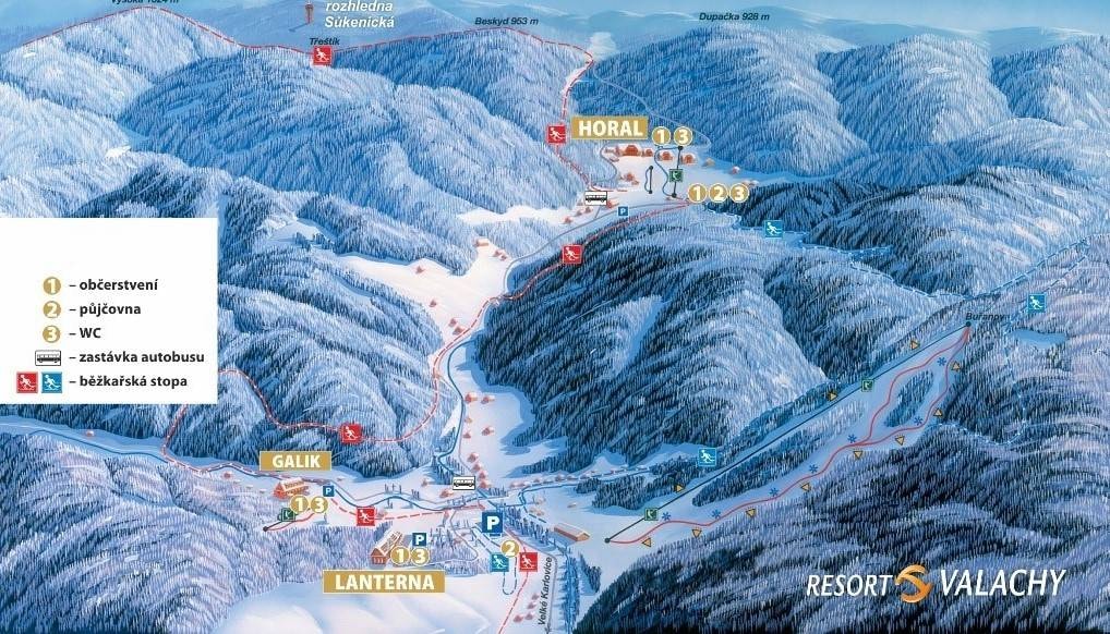 Razula trail map