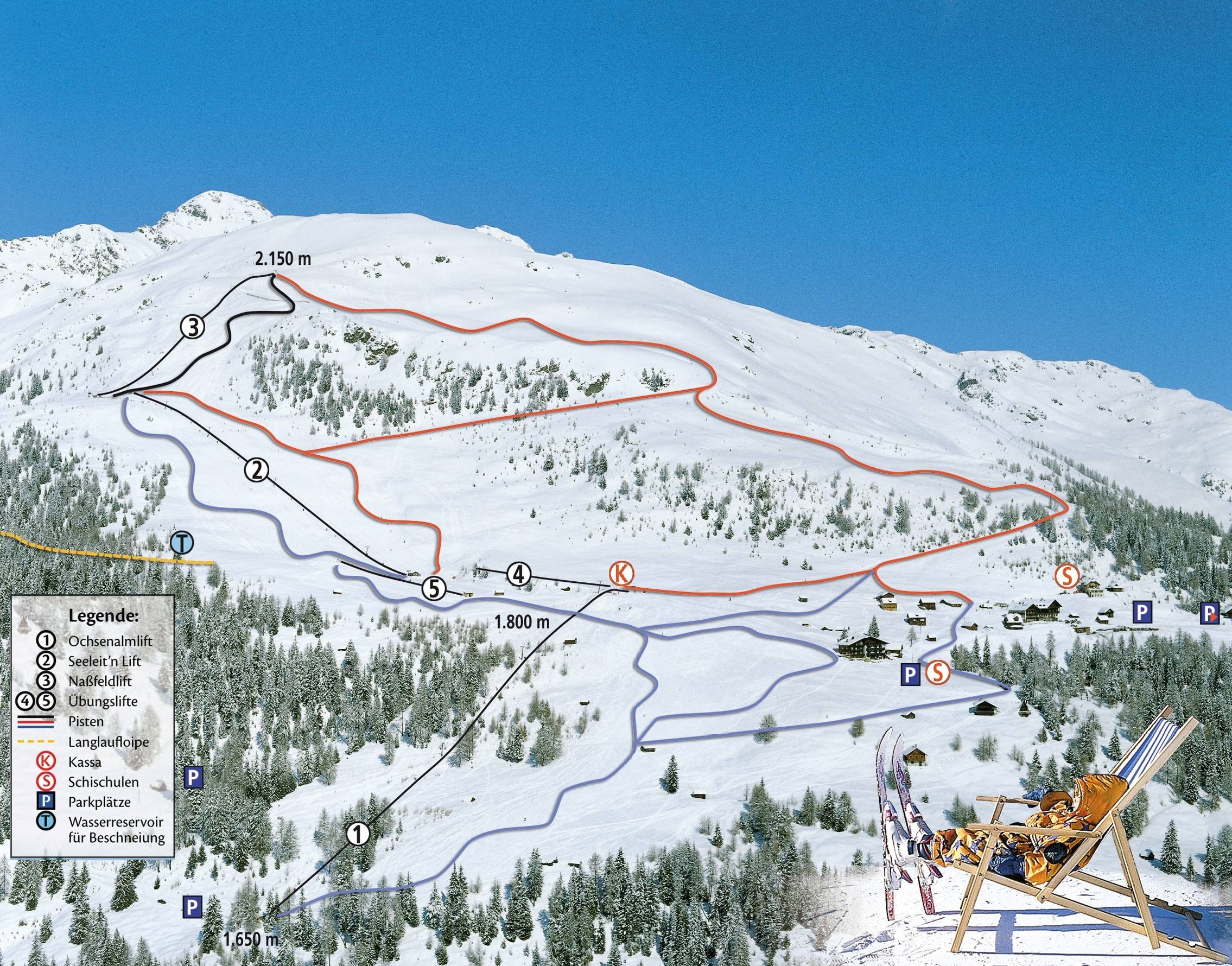 Emberger Alm – Berg im Drautal trail map