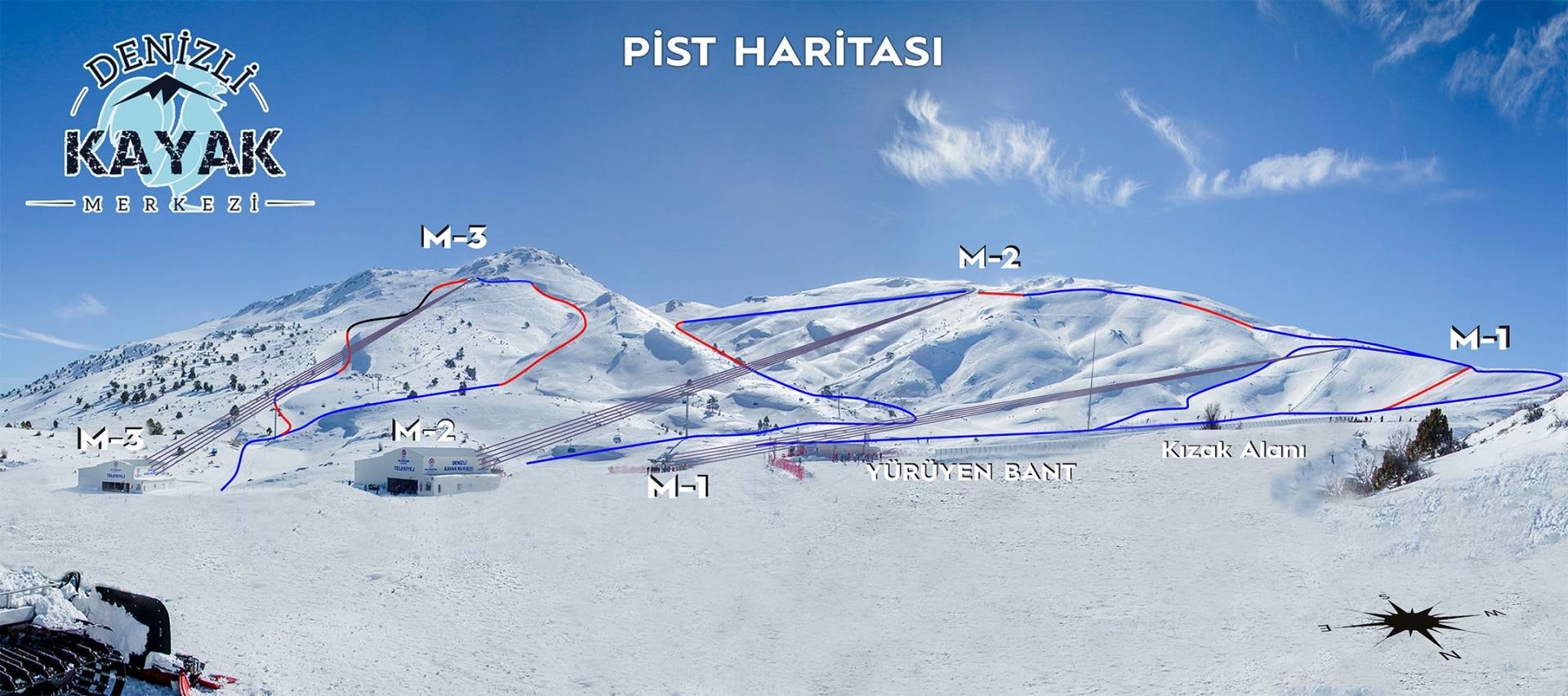 Denizli – Tavas trail map