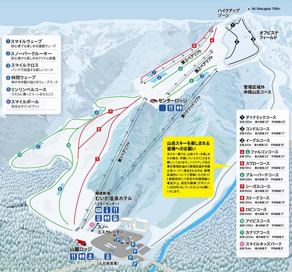 Muica trail map