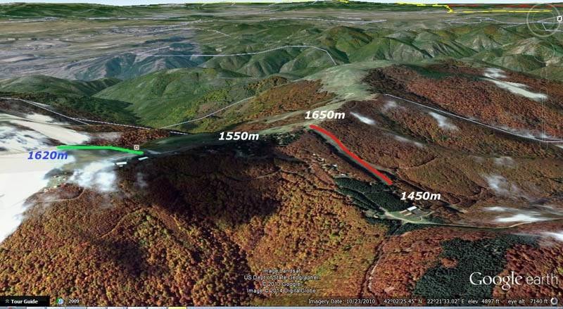 Ponikva trail map