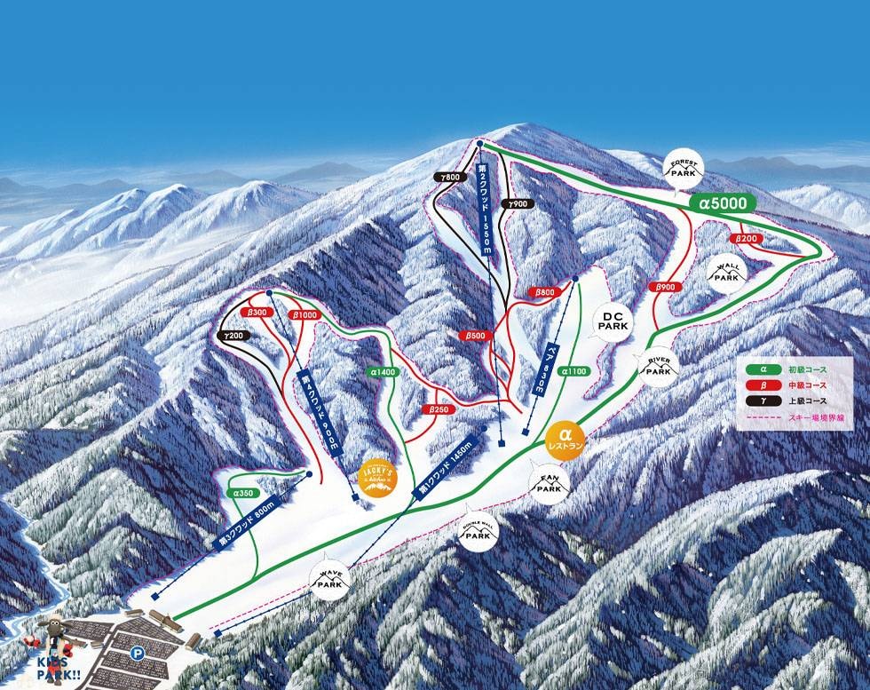 Meiho trail map
