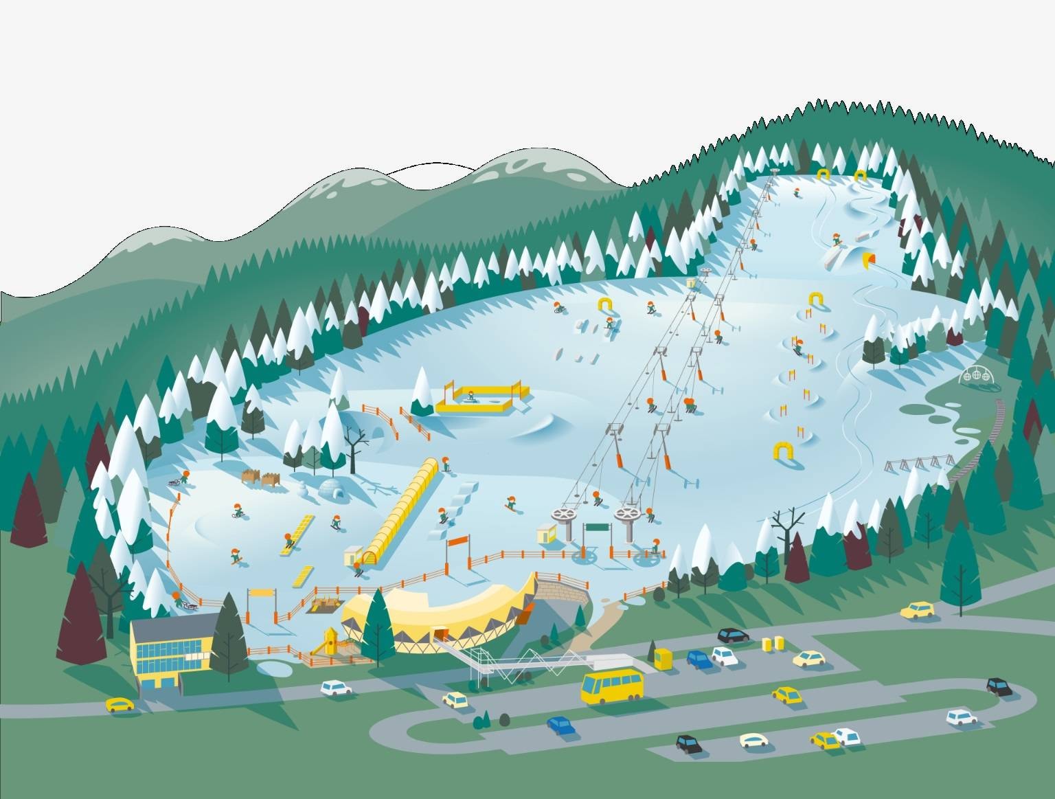 Wexl Arena – St. Corona am Wechsel trail map