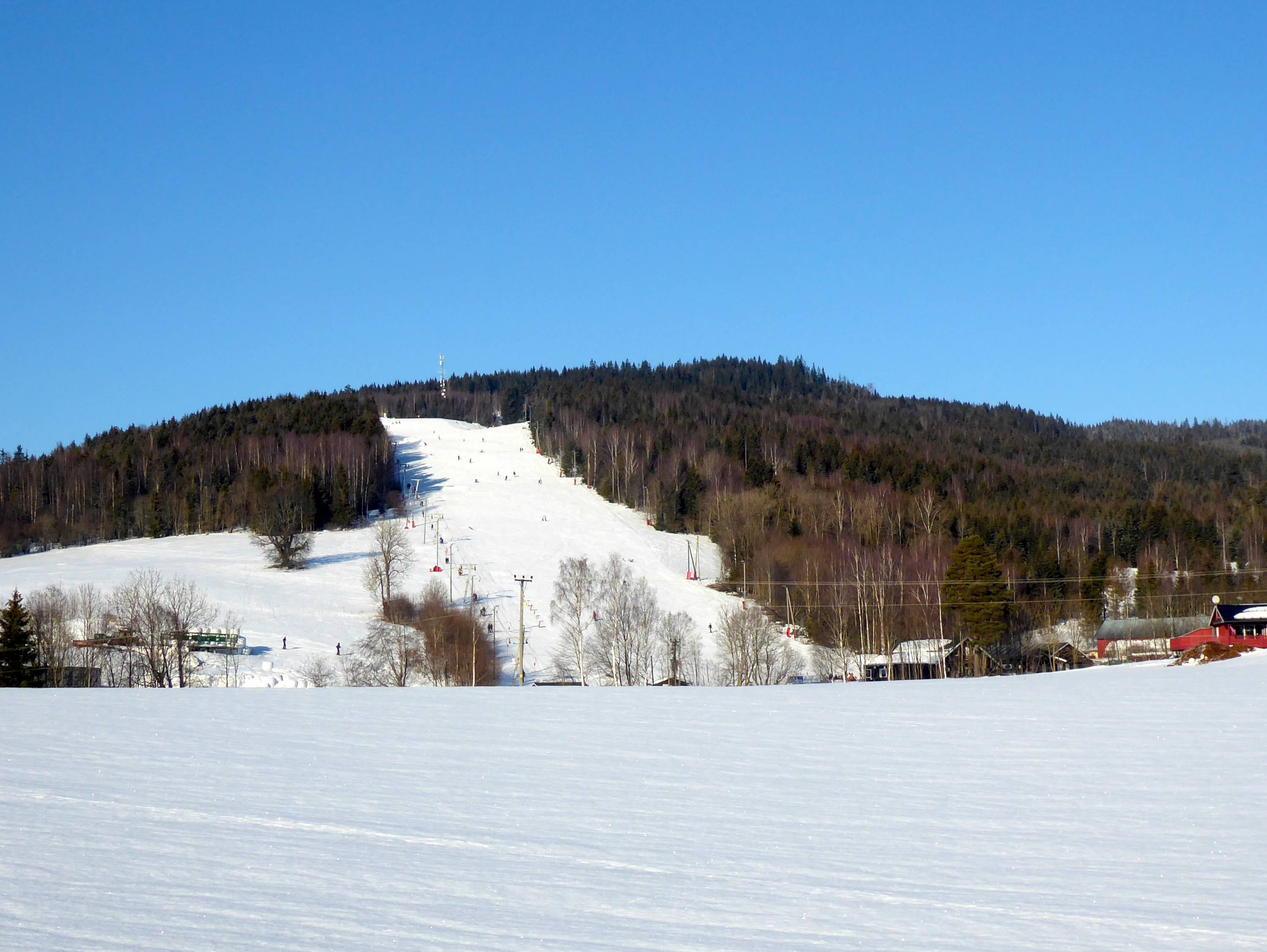Åslia Skisenter trail map