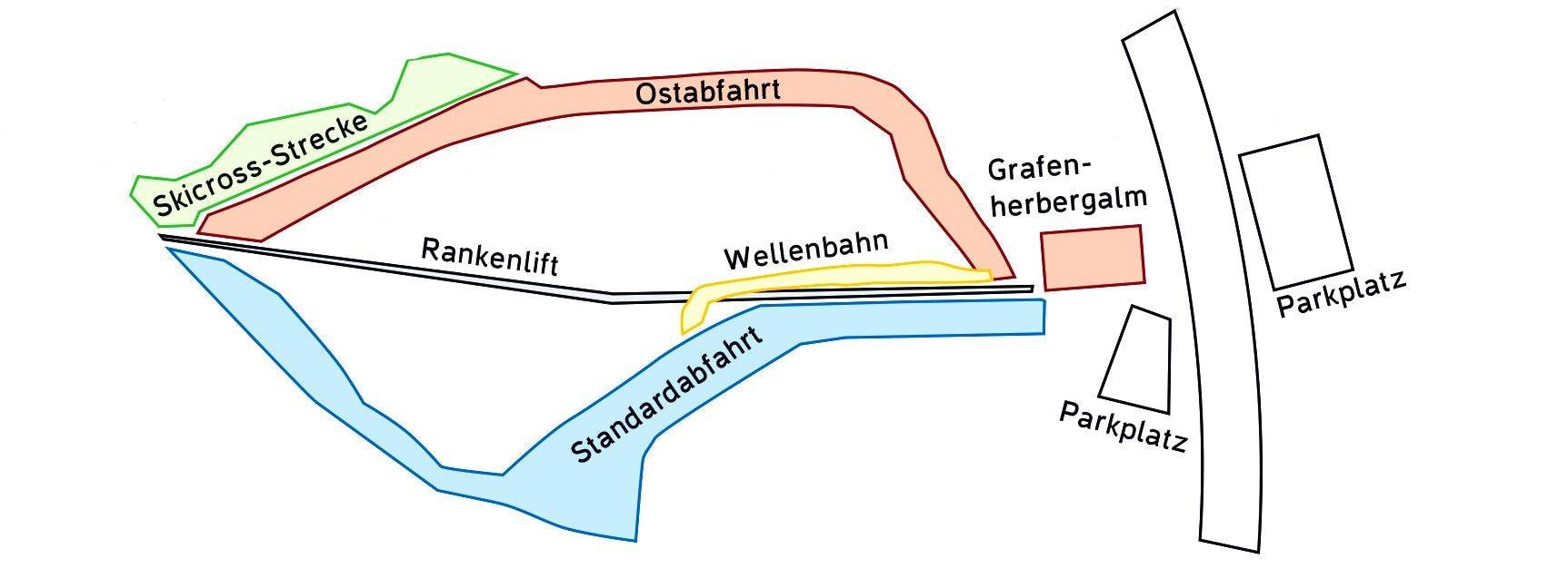 Rankenlift trail map