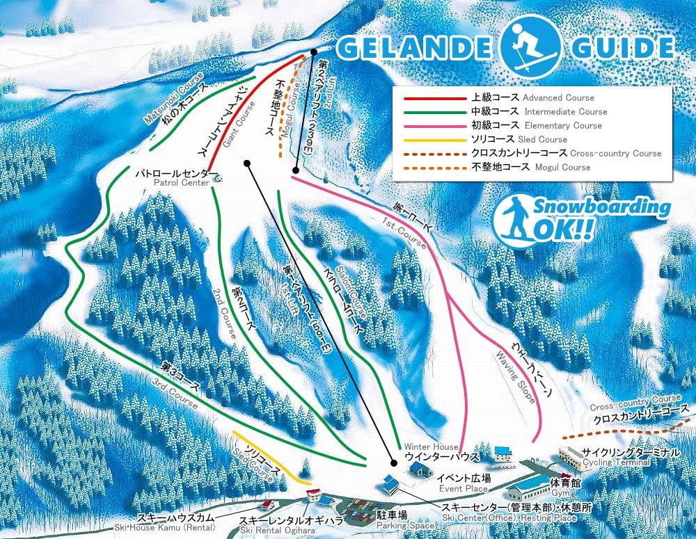 Hakkaisanroku trail map