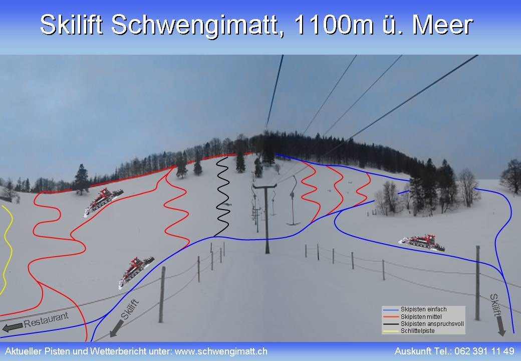 Schwengimatt trail map