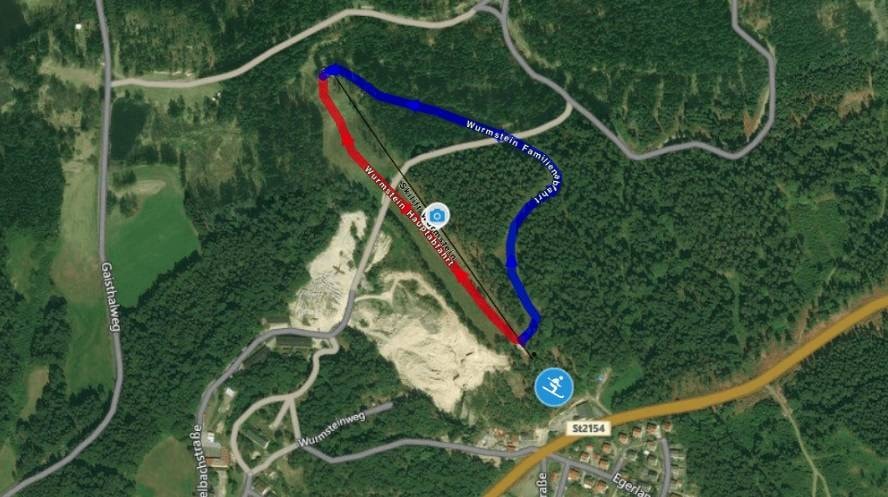 Wurmsteinlift – Flossenbürg trail map