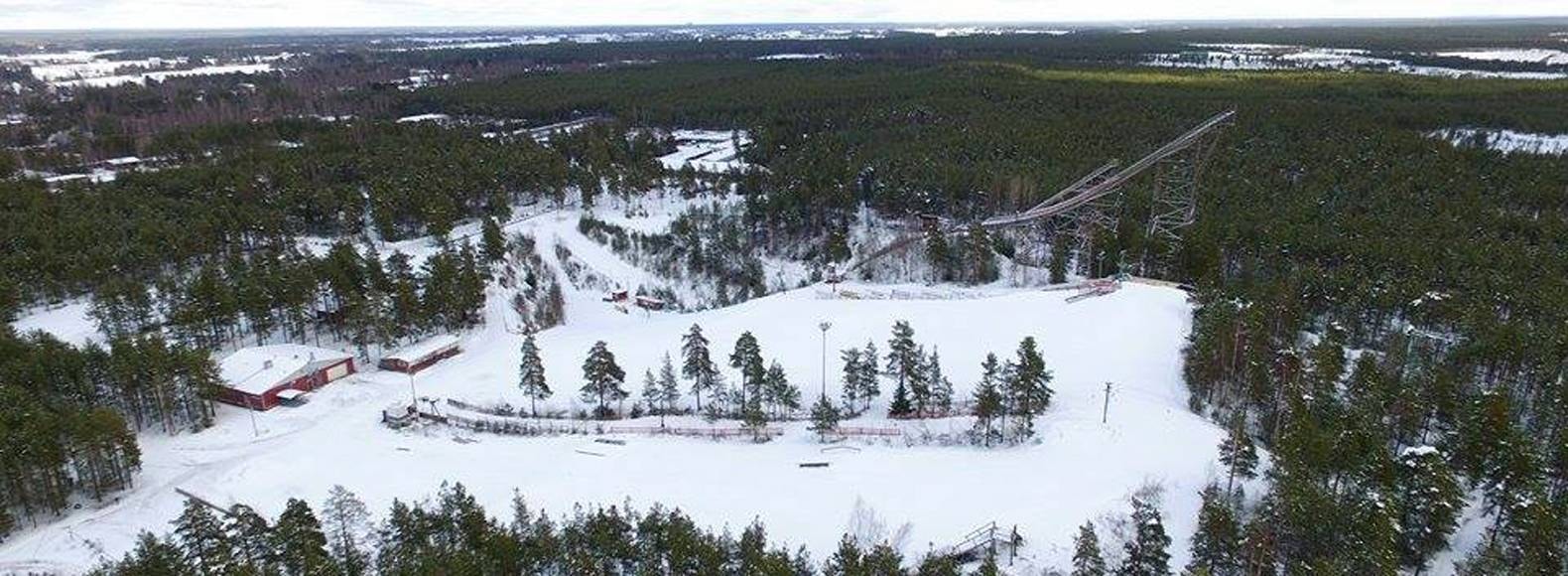Hiittenharju trail map