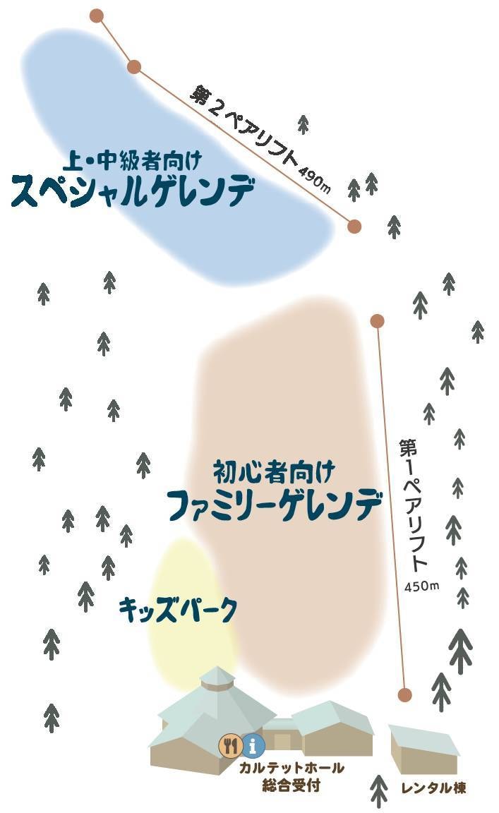 Asahi Prime trail map