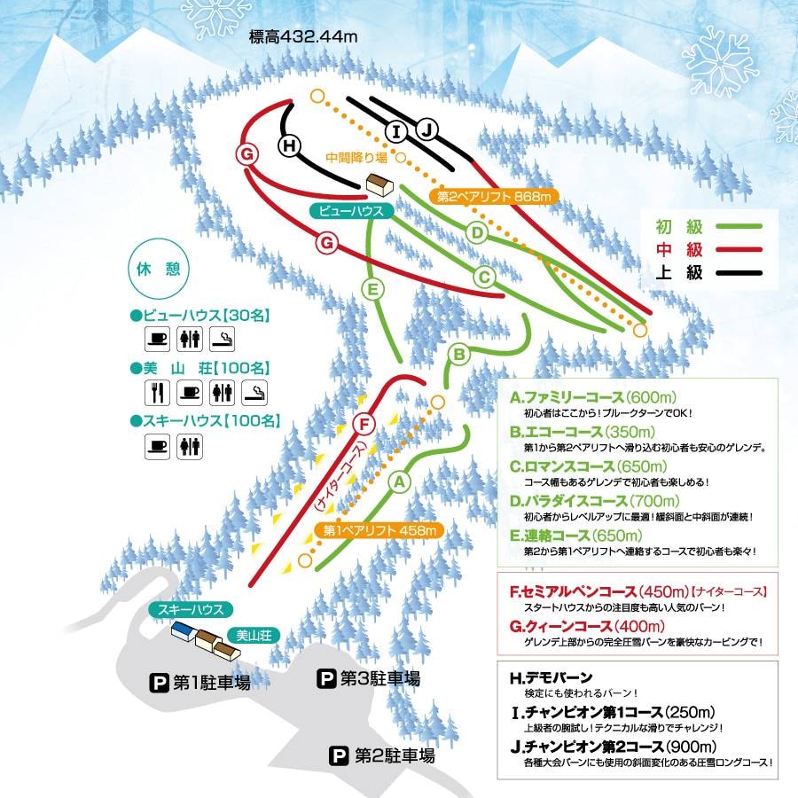 Kyowa trail map