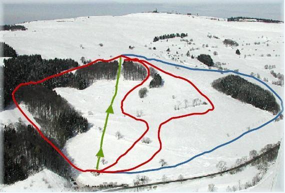 Zuckerfeld trail map